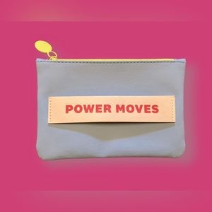 IPSY Power Moves Zippered Pouch | Organizer | Makeup Bag
